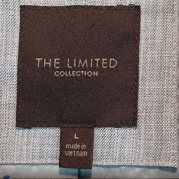 The Limited Collection Women Light Gray Wide Leg And Jacket Pantsuit sx L / 14 - Picture 10 of 16